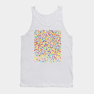 Rainbow Confetti Tank Top